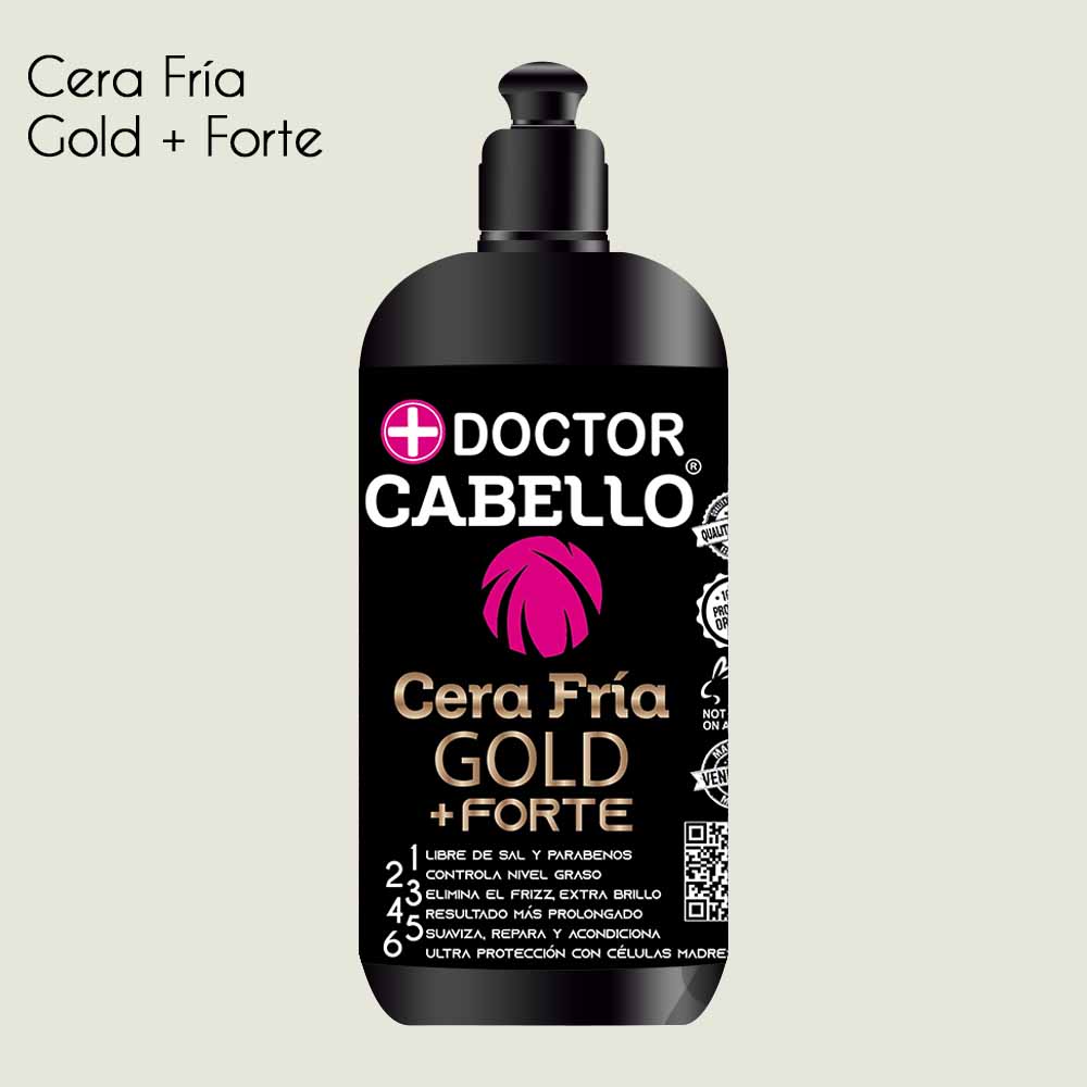 Alisado Cera Fria Gold + Forte