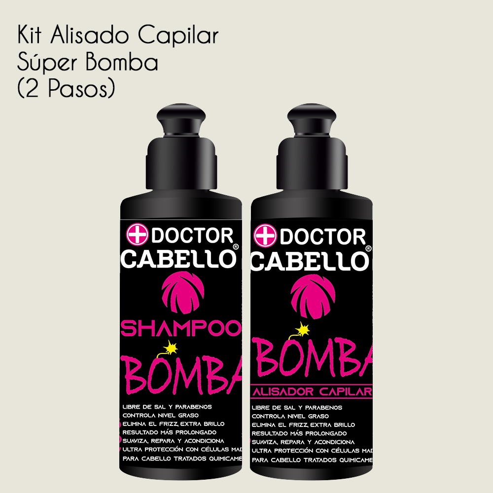 Combo Alisado Bomba (Paso 1 y paso 2)