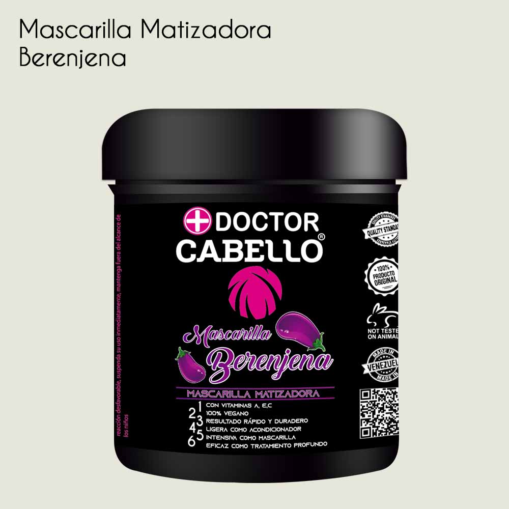 Mascarilla Matizadora Berenjena
