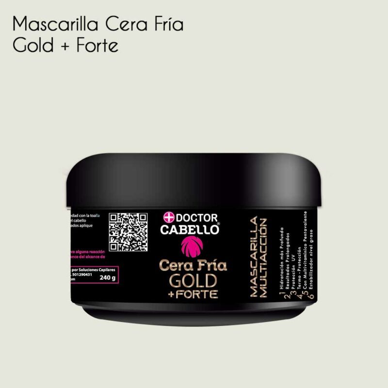 Mascarilla Cera Fría Gold + Forte 240gr