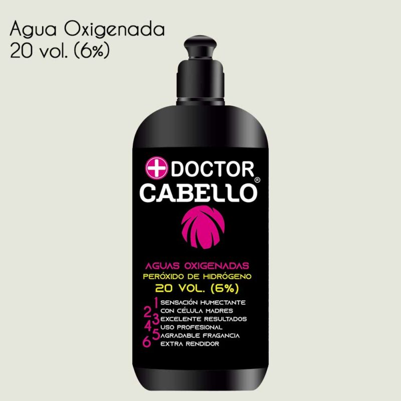 Agua Oxigenada 20 Vol 1 litro