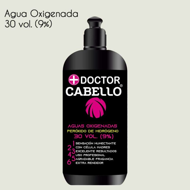 Agua Oxigenada 30 Vol 1 litro