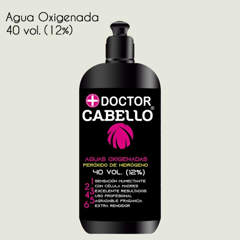 Agua Oxigenada 40 Vol 1 litro
