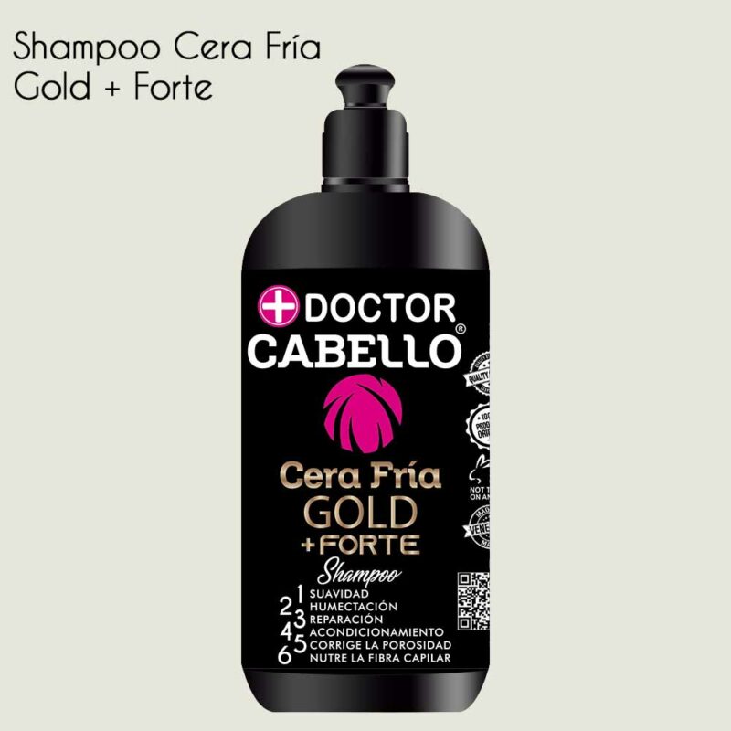 Shampoo Cera Fria Gold + Forte