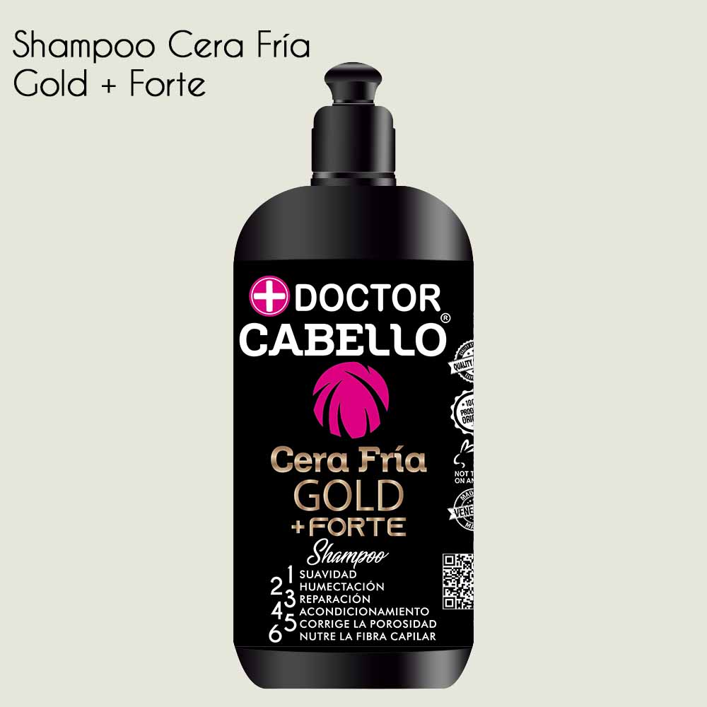 Shampoo Cera Fria Gold + Forte