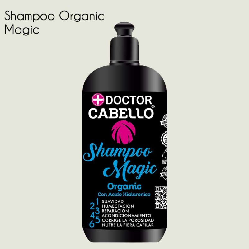 Shampoo Magic Organic con acido hialuronico